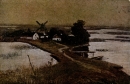 Nach Originalgemlden von Fritz Ha: Grondzker Halbinsel, 1915